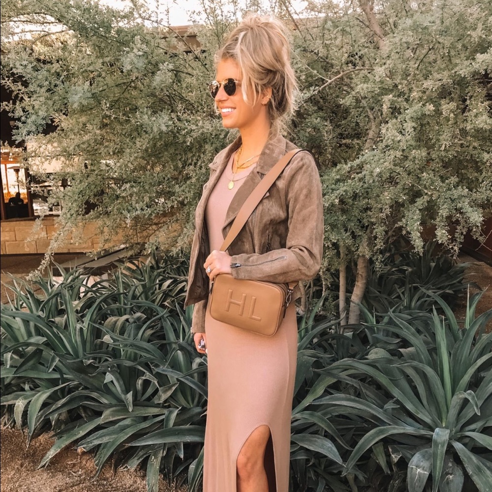 Blank NYC suede moto jacket